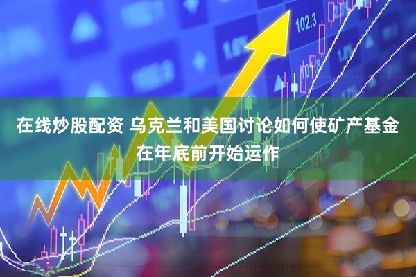 在线炒股配资 乌克兰和美国讨论如何使矿产基金在年底前开始运作